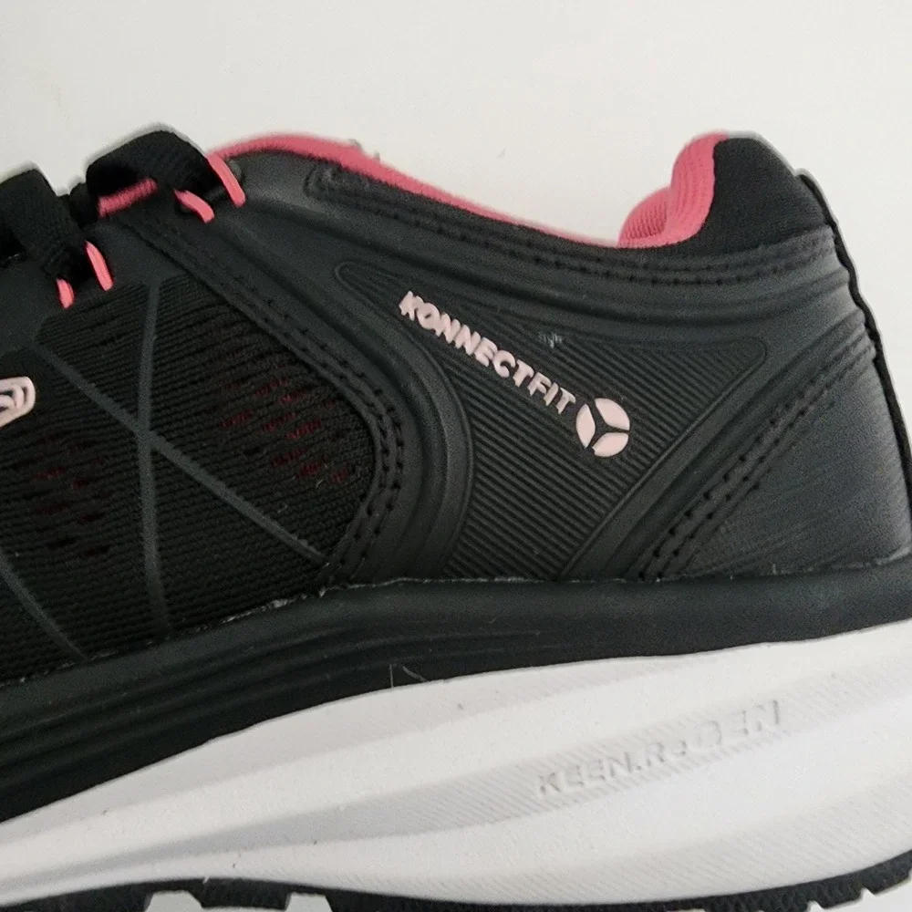 Keen Utility Steel Toe black pink sneaker shoes Konnect‎ Fit womens size 9.5